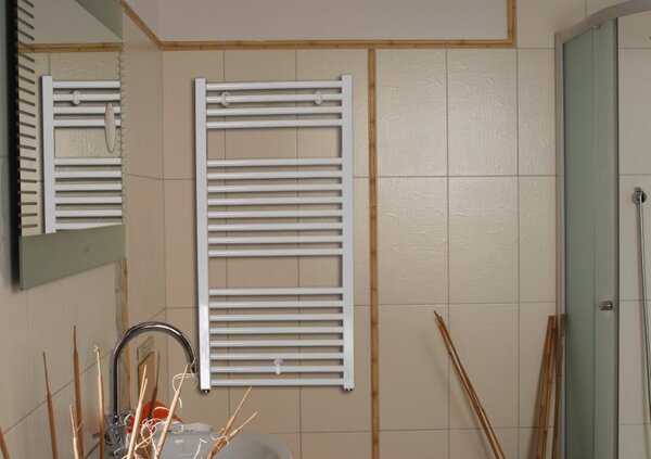 Thermal Trend KD 600 x 1680 kombinovaný topný žebřík rovný KD 600/1680 SP, středové připojení, 1177W