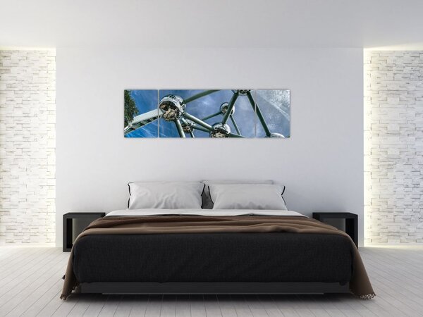 Obraz - atomium v Bruselu (170x50 cm)