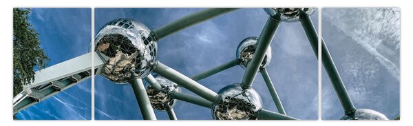 Obraz - atomium v Bruselu (170x50 cm)