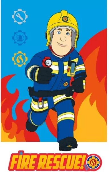 Carbotex Dětský froté ručník Požárník Sam Hasičský Zásah 30x50 cm