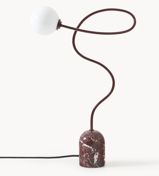 Stolní lampa's mramorovou podstavou Alina