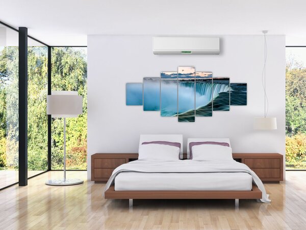 Obraz vodopádů (210x100 cm)