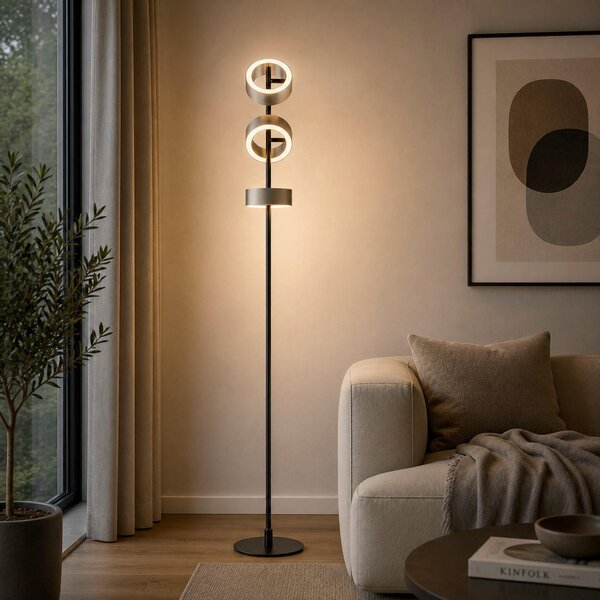 STOJACÍ LED LAMPA, 15/150 cm - Stojací lampy