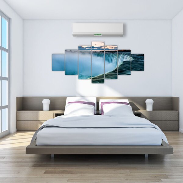 Obraz vodopádů (210x100 cm)