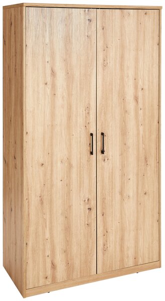 ŠATNÍ SKŘÍŇ S OTOČNÝMI DVEŘMI, dub artisan, 106/194/54 cm Xora - Šatní skříně