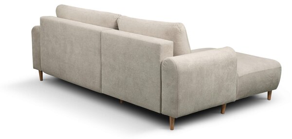 ROHOVÁ SEDAČKA, textil, béžová MID.YOU - Sedací soupravy, Online Only