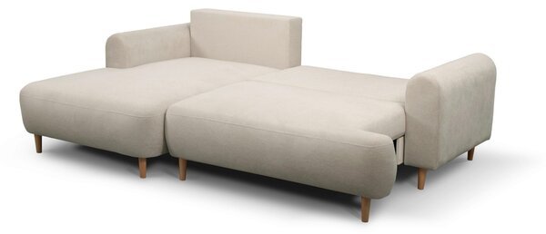 ROHOVÁ SEDAČKA, textil, béžová MID.YOU - Sedací soupravy, Online Only