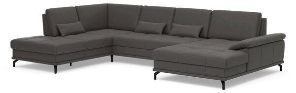 SEDACÍ SOUPRAVA, kůže, mokka Sit & More - Sedací soupravy, Online Only