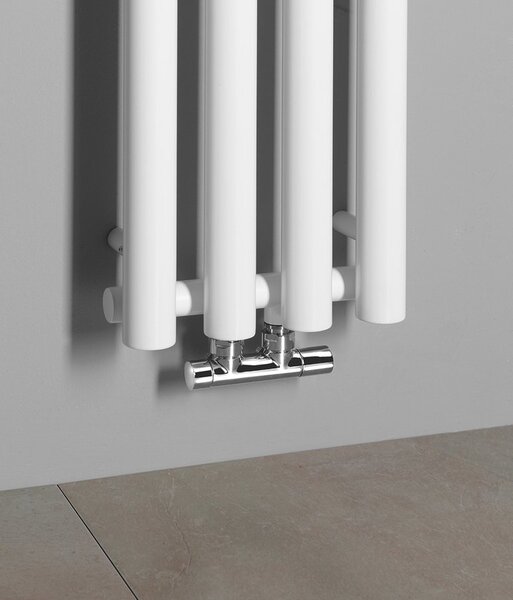 Sapho PILON otopné těleso 270x1800mm, se čtyřmi háčky pro ručník, bílá mat IZ121T