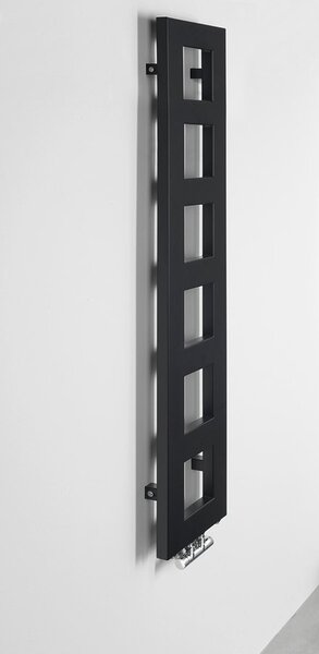 Sapho Sapho, BLOCK topné těleso 280x1330 mm, černá matná, IR181