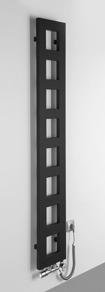 Sapho Sapho, BLOCK topné těleso 280x1750 mm, černá matná, IR182
