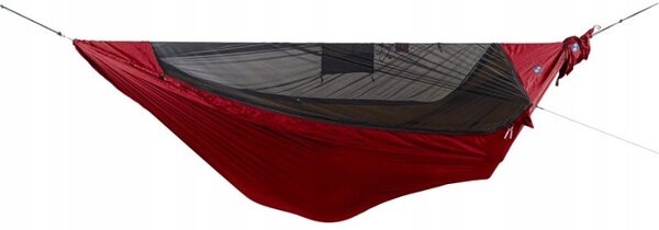 Turistická houpací síť Ticket To The Moon Pro burgundy 325 x 170 cm