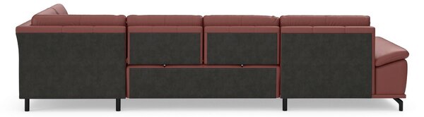 SEDACÍ SOUPRAVA, kůže, červenohnědá Sit & More - Sedací soupravy, Online Only