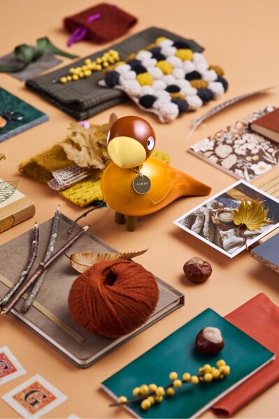 Dřevěný ptáček Cosy Story Bird – sběratelská edice