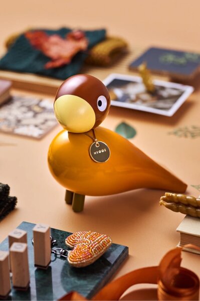 Dřevěný ptáček Cosy Story Bird – sběratelská edice