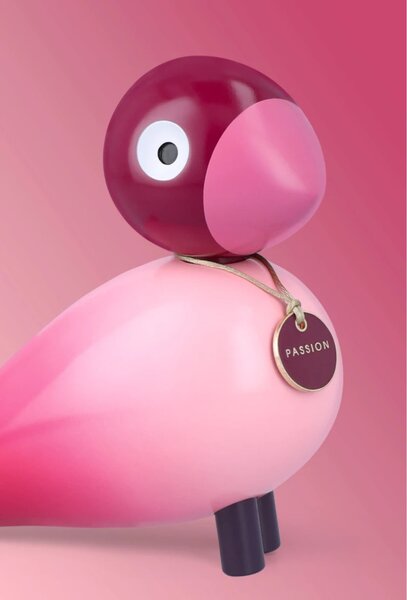 Dřevěný ptáček Passion Story Bird – sběratelská edice