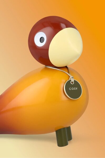 Dřevěný ptáček Cosy Story Bird – sběratelská edice