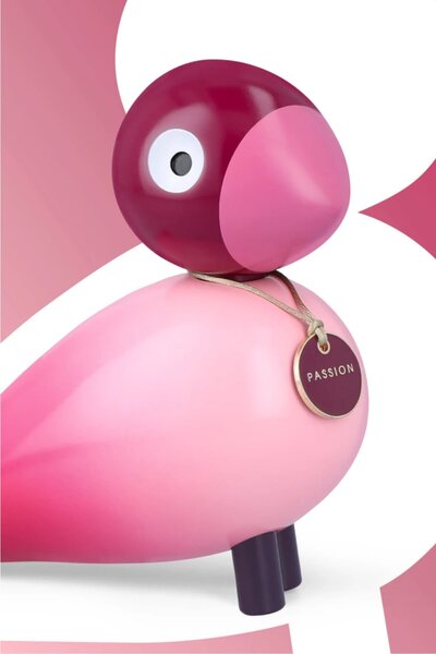 Dřevěný ptáček Passion Story Bird – sběratelská edice