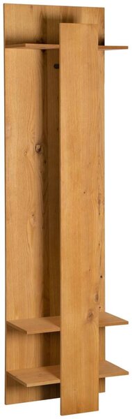 PŘEDSÍŇOVÁ STĚNA, barvy dubu, dub, 55/199/29 cm MID.YOU - Šatní panely, Online Only