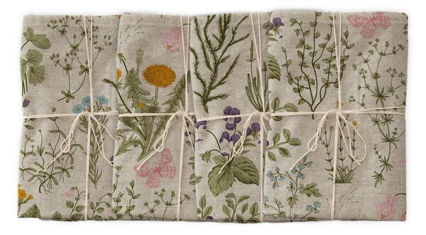 Textilní ubrousky v sadě 4 ks Botanical – Surdic