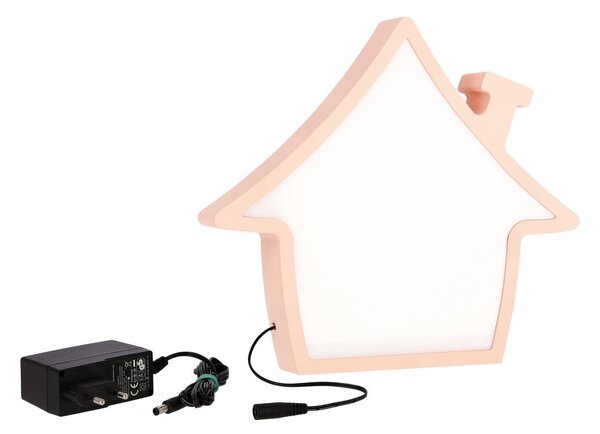 Růžová dětská lampička House – Candellux Lighting