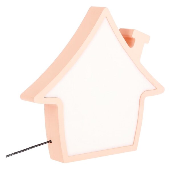 Růžová dětská lampička House – Candellux Lighting