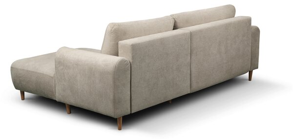 ROHOVÁ SEDAČKA, textil, béžová MID.YOU - Sedací soupravy, Online Only