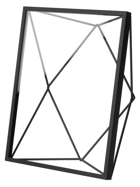Černý kovový rámeček stojací/na zeď 23x18 cm Prisma – Umbra