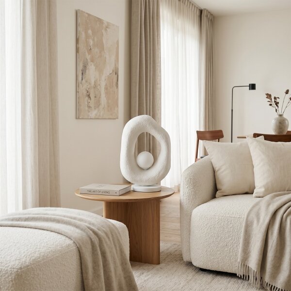 Brilagi - Stolní lampa WABI SABI 1xG9/8W/230V bílá