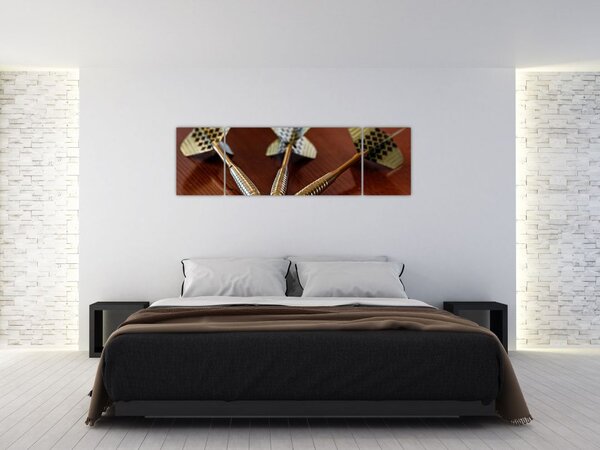 Obraz tří šipek (170x50 cm)