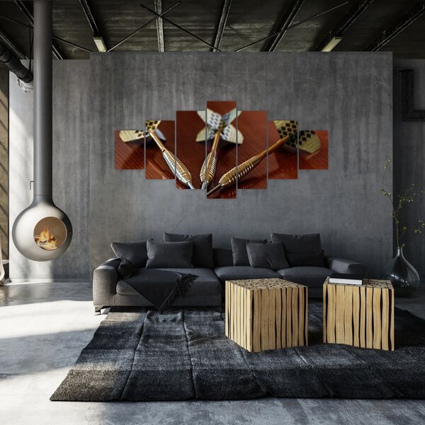 Obraz tří šipek (210x100 cm)