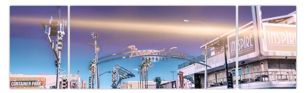 Obraz ulice v Las Vegas (170x50 cm)