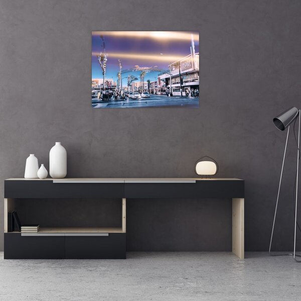 Obraz ulice v Las Vegas (70x50 cm)