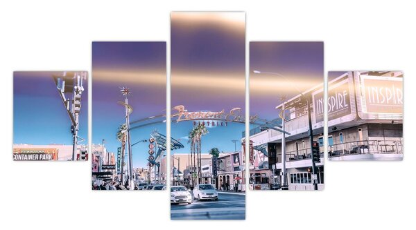 Obraz ulice v Las Vegas (125x70 cm)