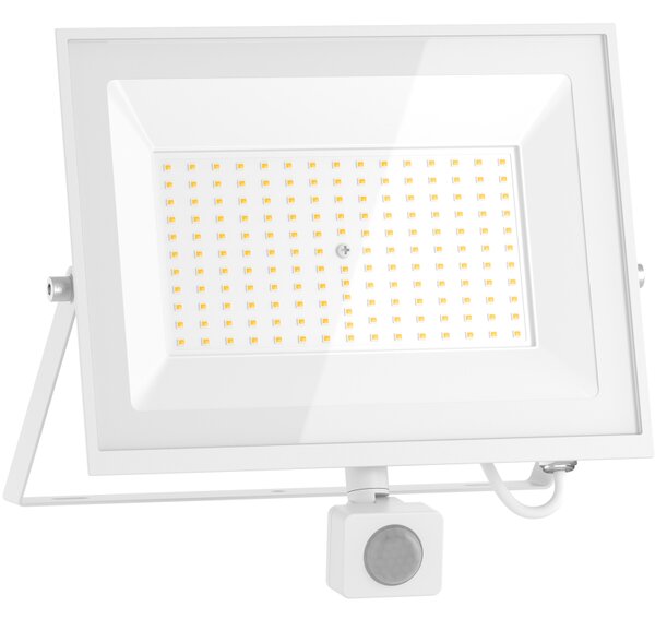 Mexen Luxpro+ LED reflektor s pohybovým senzorem, 100W, neutrální - 4000K, 11000 lm, bílá - L236-100-40-20