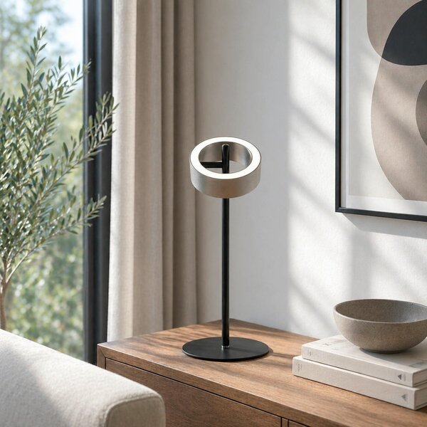 STOLNÍ LED LAMPA, dotykový stmívač, tlačítkový spínač, 15/45 cm - LED stolní lampy