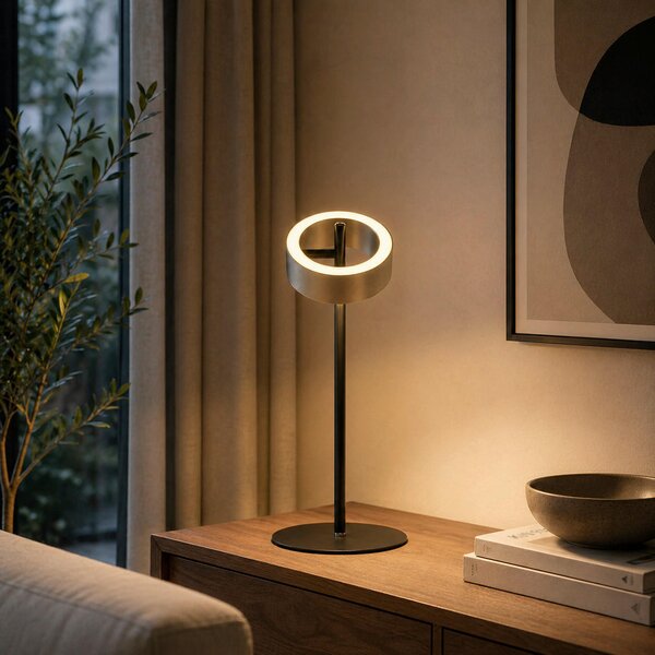 STOLNÍ LED LAMPA, dotykový stmívač, tlačítkový spínač, 15/45 cm - LED stolní lampy