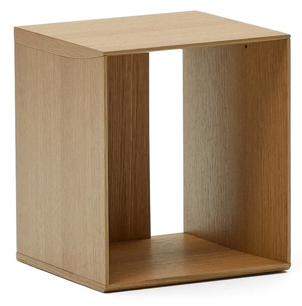 Modulární policový systém v dekoru dubu v přírodní barvě 34x38 cm Litto – Kave Home
