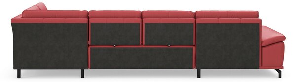 SEDACÍ SOUPRAVA, kůže, červená Sit & More - Sedací soupravy, Online Only