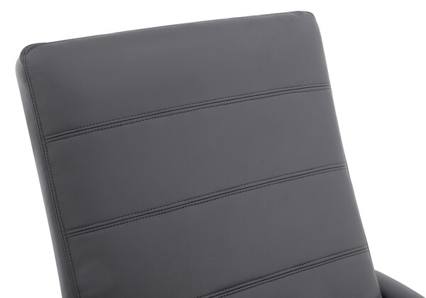 RELAXAČNÍ KŘESLO S TABURETEM, textil, šedá Livetastic - Křesla klasická, Online Only