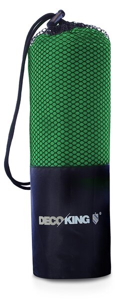 DecoKing Ručník Ekea tmavě zelený Rozměr: 70x140 cm