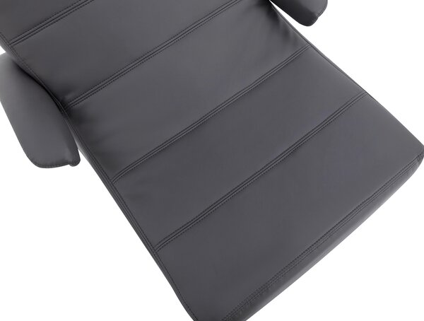 RELAXAČNÍ KŘESLO S TABURETEM, textil, šedá Livetastic - Křesla klasická, Online Only
