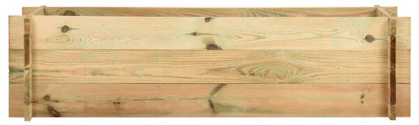 Vyvýšený zeleninový záhon impregnovaná borovice 120 cm