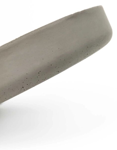 Dekorační miska ORYVEN, sklolaminát, průměr 30 cm, beton design