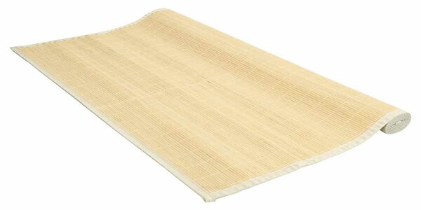 Koberec bambus 160 x 230 cm přírodní