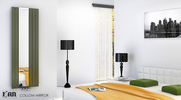ISAN Melody Collom Mirror zrcadlový radiátor 1800 × 602 mm, 840 W
