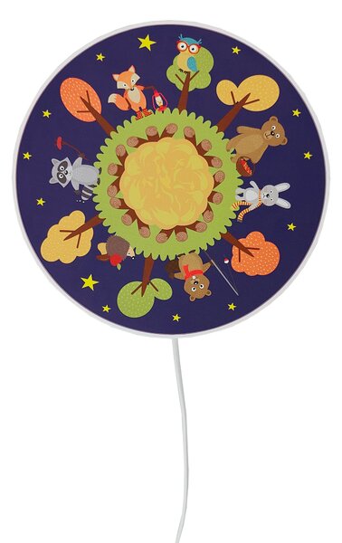 DĚTSKÉ NÁSTĚNNÉ SVÍTIDLO, 25/25/8 cm XXXL - Online Only svítidla, Online Only
