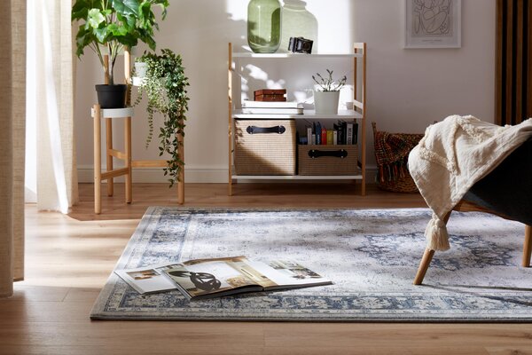 Kusový koberec Ragolle Da Vinci 57559 9686 modrý krémový Rozměr: 133x195 cm