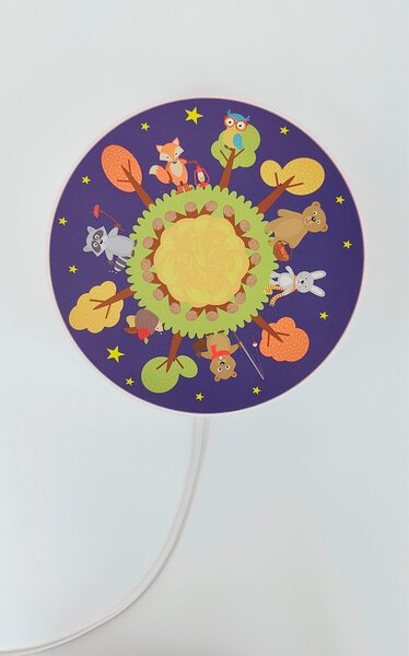 DĚTSKÉ NÁSTĚNNÉ SVÍTIDLO, 25/25/8 cm XXXL - Online Only svítidla, Online Only