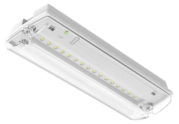 LEDVANCE nouzové LED svítidlo BULKHEAD 1,3 W 220-240 V 5700 K 3 h IP65